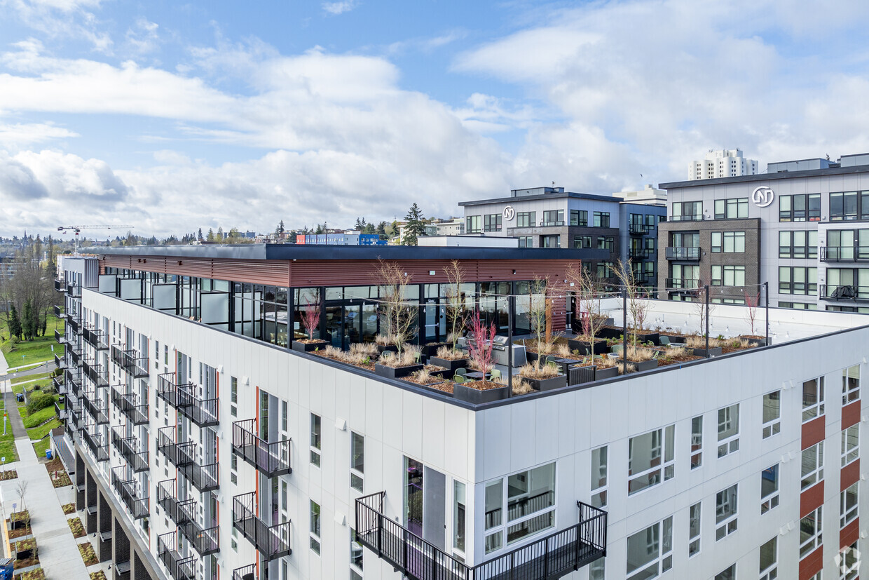 Rush Commercial Construction Completes Rook Apartments - Rook Bases Off Grid Apartment Design
